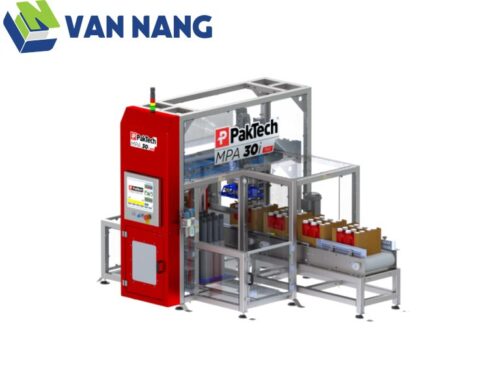 MÁY ĐÓNG LỐC CHAI, LON TỰ ĐỘNG PAKTECH MODEL MPA30I FLEX