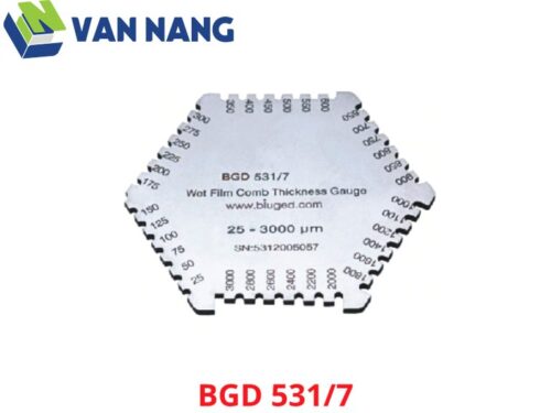 THƯỚC ĐO ĐỘ DÀY MÀNG SƠN ƯỚT BIUGED MODEL BGD 531/7