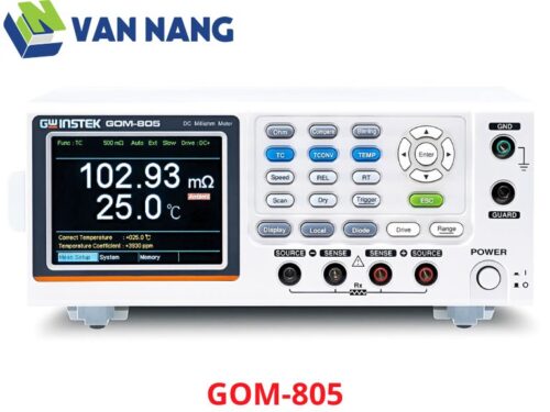 ĐỒNG HỒ ĐO MILLIOHM GWINSTEK MODEL GOM-805