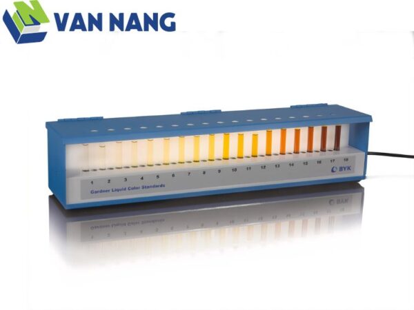 THIẾT BỊ SO SÁNH TRỰC QUAN VỚI CÁC TIÊU CHUẨN CHẤT LỎNG TRÊN THANG MÀU GARDNER BYK MODEL GARDNER LIQUID STANDARD L 115