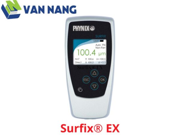 MÁY ĐO ĐỘ DÀY LỚP PHỦ TRÊN BỀ MẶT KIM LOẠI PHYNIX MODEL SURFIX EX