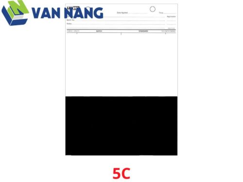 BẢNG KIỂM TRA ĐỘ PHỦ CỦA SƠN LENETA MODEL 5C