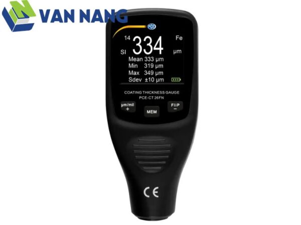MÁY ĐO ĐỘ DÀY LỚP PHỦ Ô TÔ PCE INSTRUMENTS MODEL PCE-CT 26FN