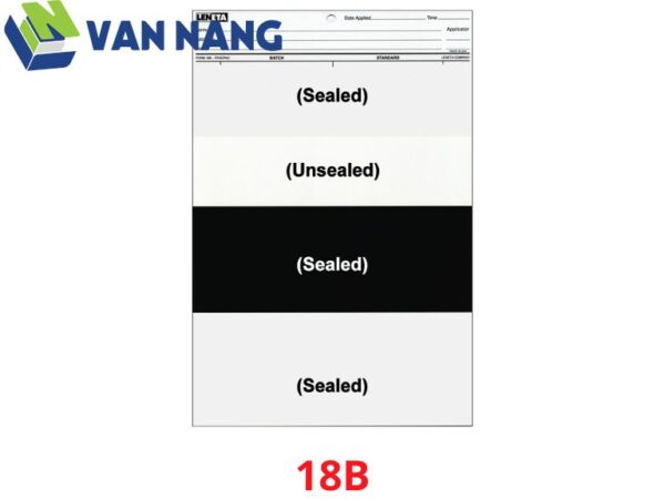 Penopac-Card-Leneta-Model-18B copy BẢNG KIỂM TRA ĐỘ PHỦ VÀ XUYÊN THẨM THẤU CỦA SƠN LENETA MODEL 18B