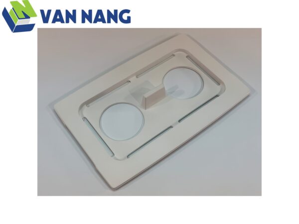 Beaker Cover, 2-250ML for Branson 2800 and 2510 - 100-032-527-gigapixel-low resolution v2-1200w Nắp giữ cốc mỏ bể rửa siêu âm Branson