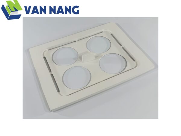 Beaker Cover, 4 – 600ML for Branson 5800 and 5510 - 100-032-511-gigapixel-low resolution v2-1200w Nắp giữ cốc mỏ bể rửa siêu âm Branson